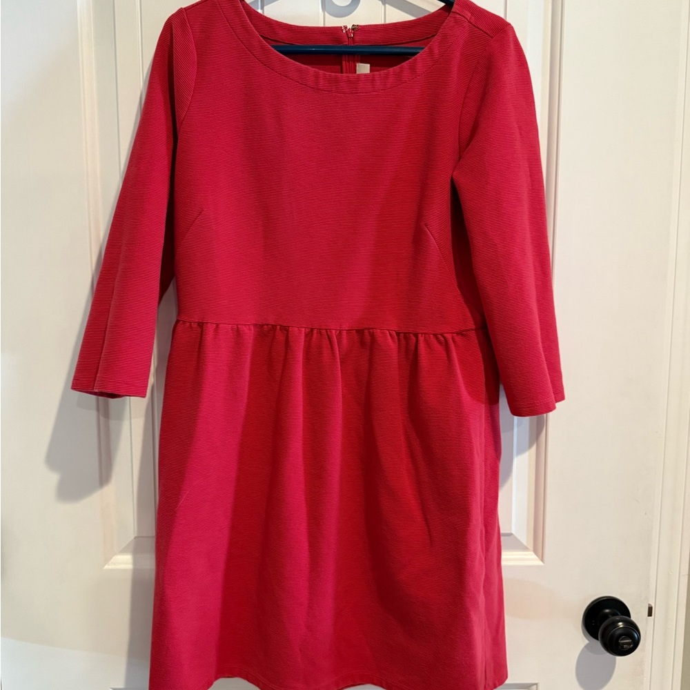 LOFT Red Casual Dress